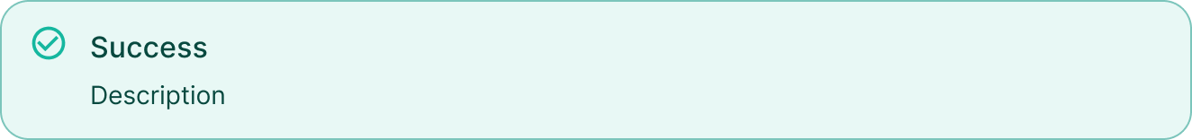 V2 success alert variant